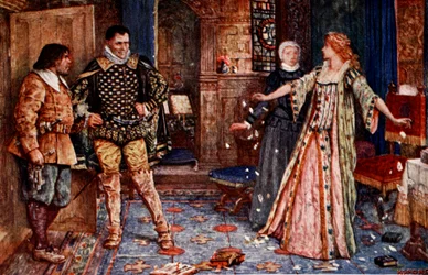 Elizabeth river upp brevet från Dudley, illustration från 